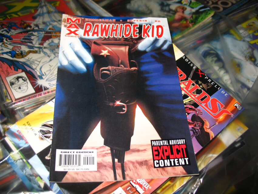 Gayest™ Comic Book Cover