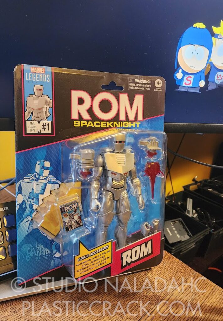 Hasbro Marvel Legends ROM Spaceknight figure in packaging!