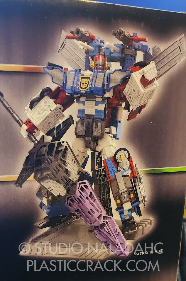 Hasbro Haslab Omega Prime/Super God Fire Convoy in packaging. (Different sides)