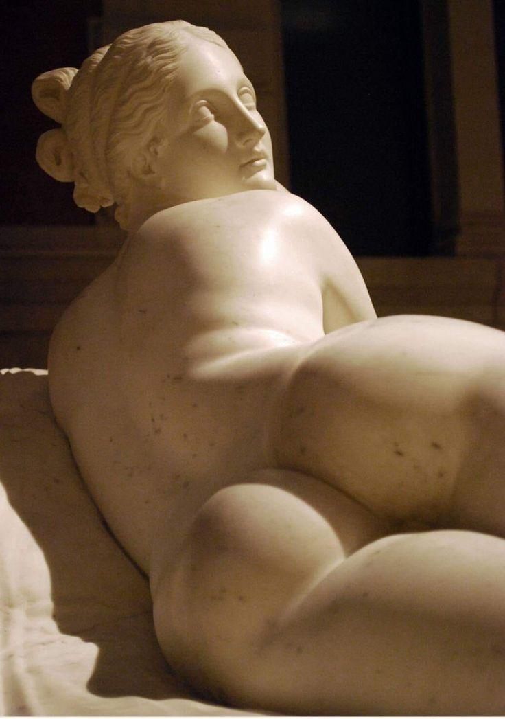 "Reclining Naiad" by Antonio Canova (1819–1824)