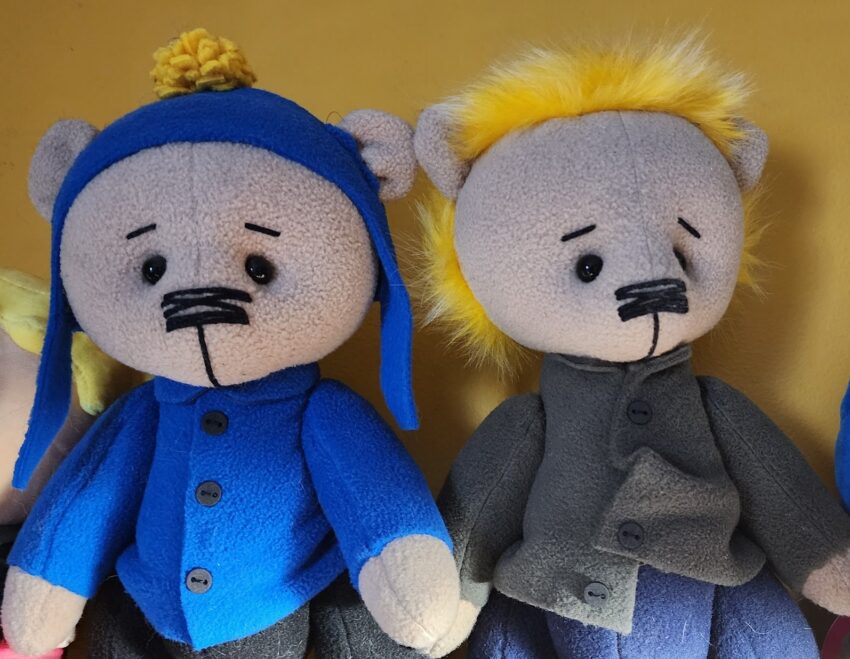 Tweek Tweak and Craig Tucker bear plushies.