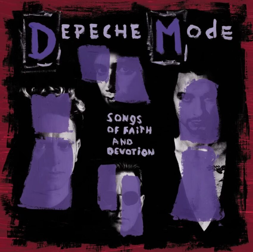 Cover to Depeche Mode's 1993 album "Songs of Faith and Devotion".