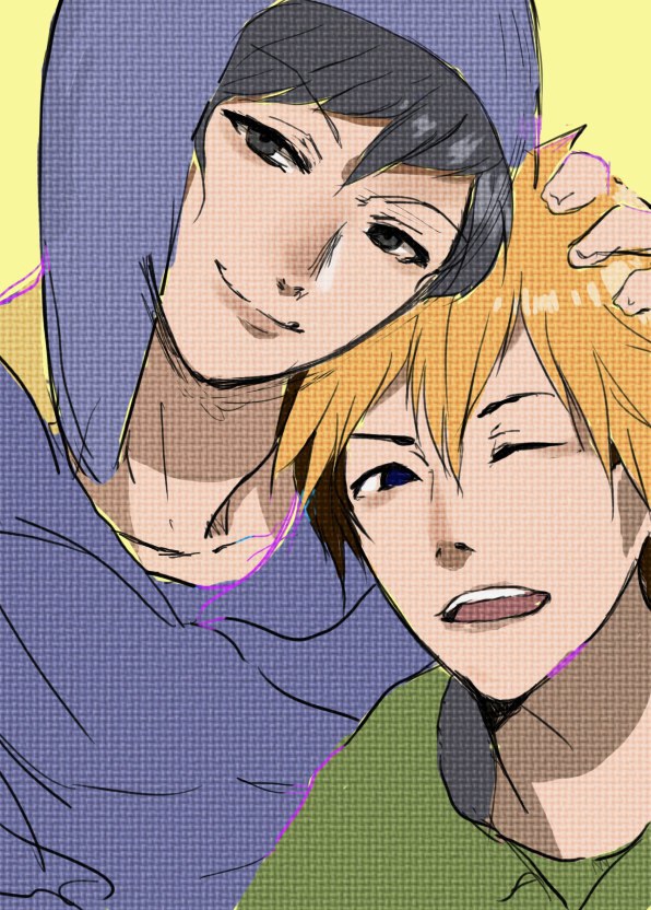 Fan art of South Park's Tweek Tweak and Craig Tucker. Artist: Ahhjuu (https://www.deviantart.com/ahhjuu)