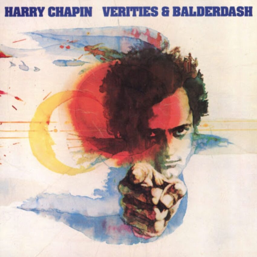 Cover to Harry Chapin's 1974 album "Verities & Balderdash".