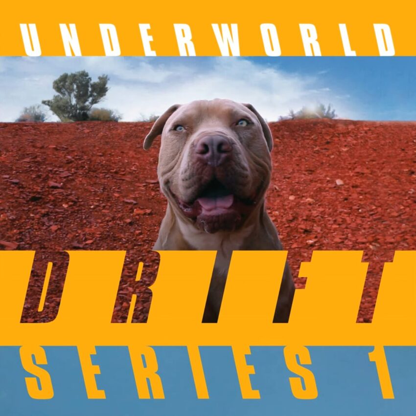 Cover to Underwrold's 2019 album "DRIFT Series 1".