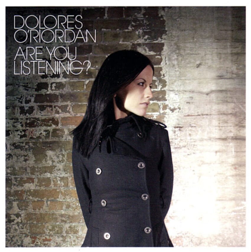 Cover art to Dolores O'Riordan 's 2007 solo album "Are You Listening?".