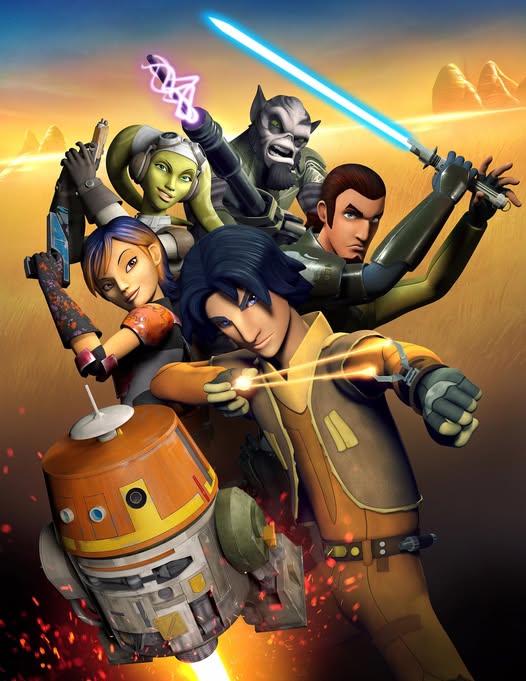 Lucasfilm promotional poster for Star Wars Rebels.