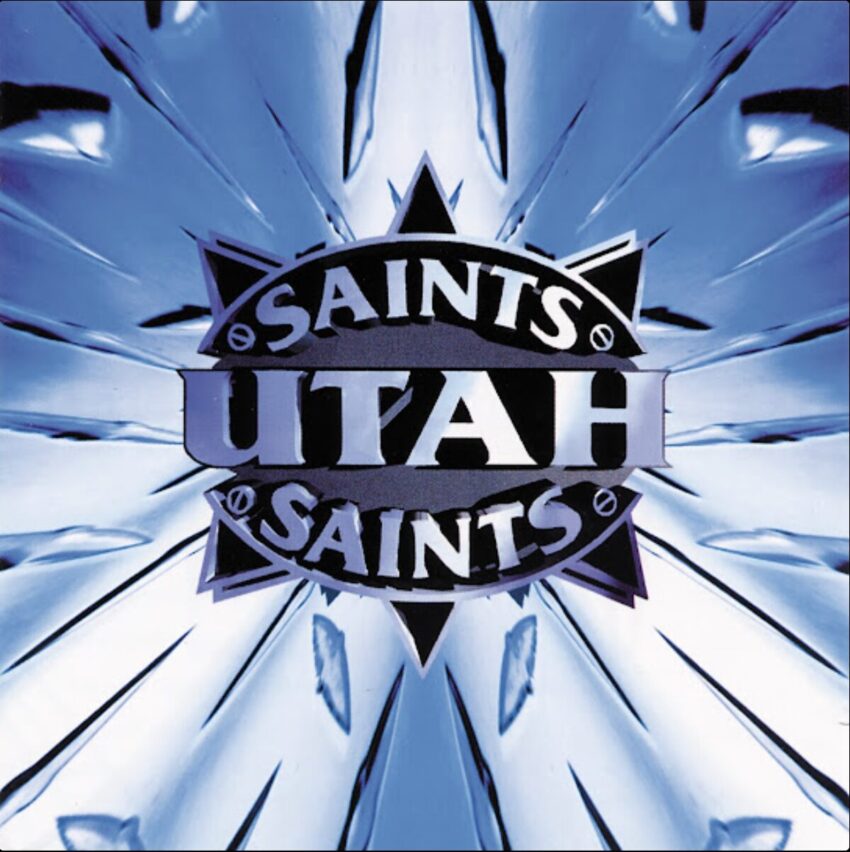 Cover art to Utah Saints' 1992 album "Utah Saints".
