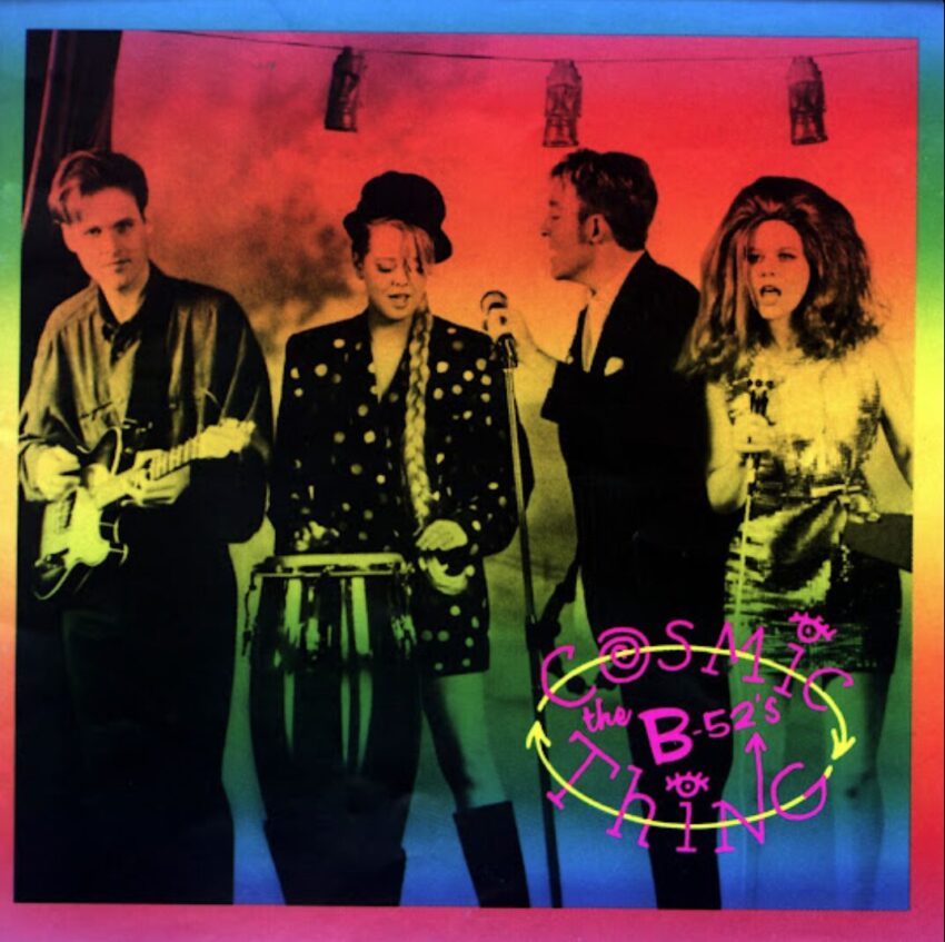 Cover art of The B-52's 1989 album "Cosmic Thing"
