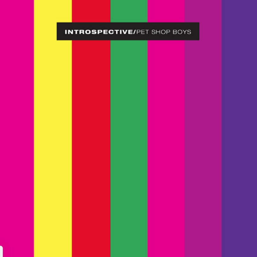 Cover art of Pet Shop Boy's 1988 album "Introspective".