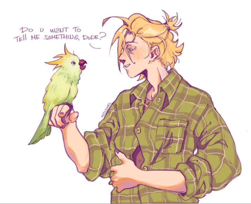 Fanart of Southpark's Tweek Tweak. Artist: pepsichel - https://www.tumblr.com/pepsichel