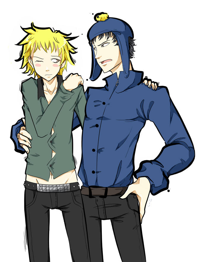 Fanart of Southpark's Craig Tucker and Tweek. From November 2006. Artist: stardroidjean - https://www.deviantart.com/stardroidjean