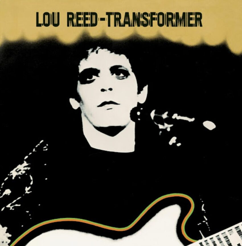 Cover to Lou Reed's 1972 album "Transformer"