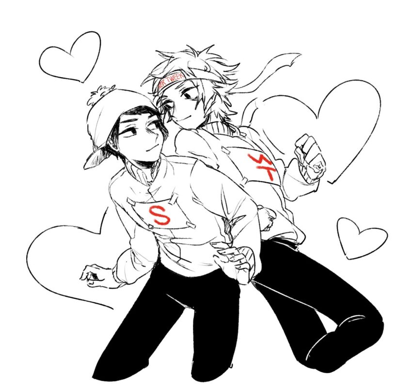 Fanart of Southpark's Craig Tucker and Tweek. AArtist: creekxx - https://x.com/creekxx_