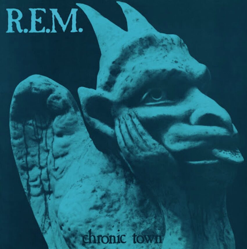 Cover of R.E.M.'s 1982 EP "Chronic Town"