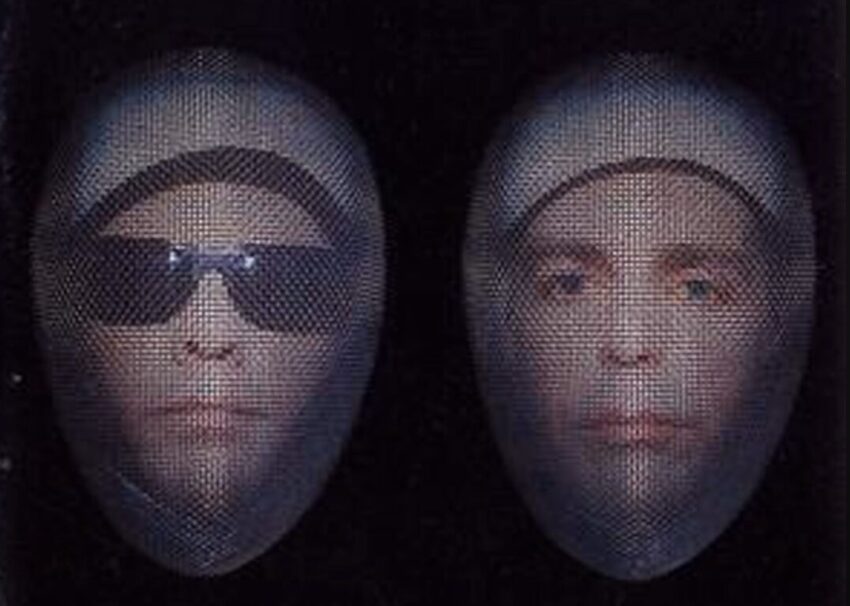 Cover art for Pet Shop Boys' 1990 album Alternative in which "Miserablism" appears.
