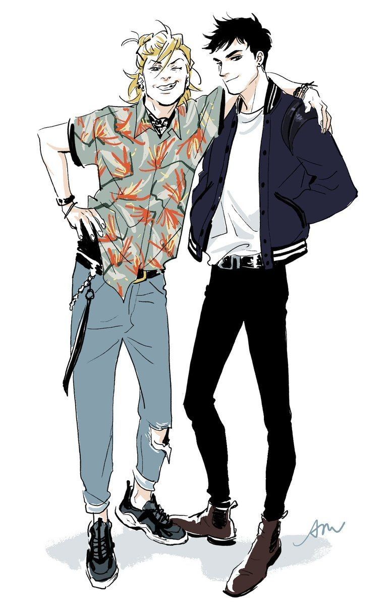 Fanart of Southpark's Craig Tucker and Tweek. Artist: Audrey Mok - https://www.instagram.com/_audrey_mok