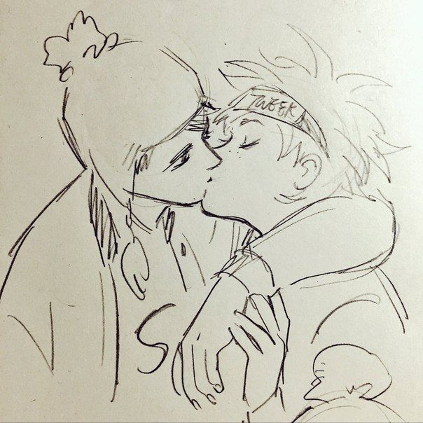 Fanart of Southpark's Craig Tucker and Tweek. Artist: Audrey Mok - https://www.instagram.com/_audrey_mok