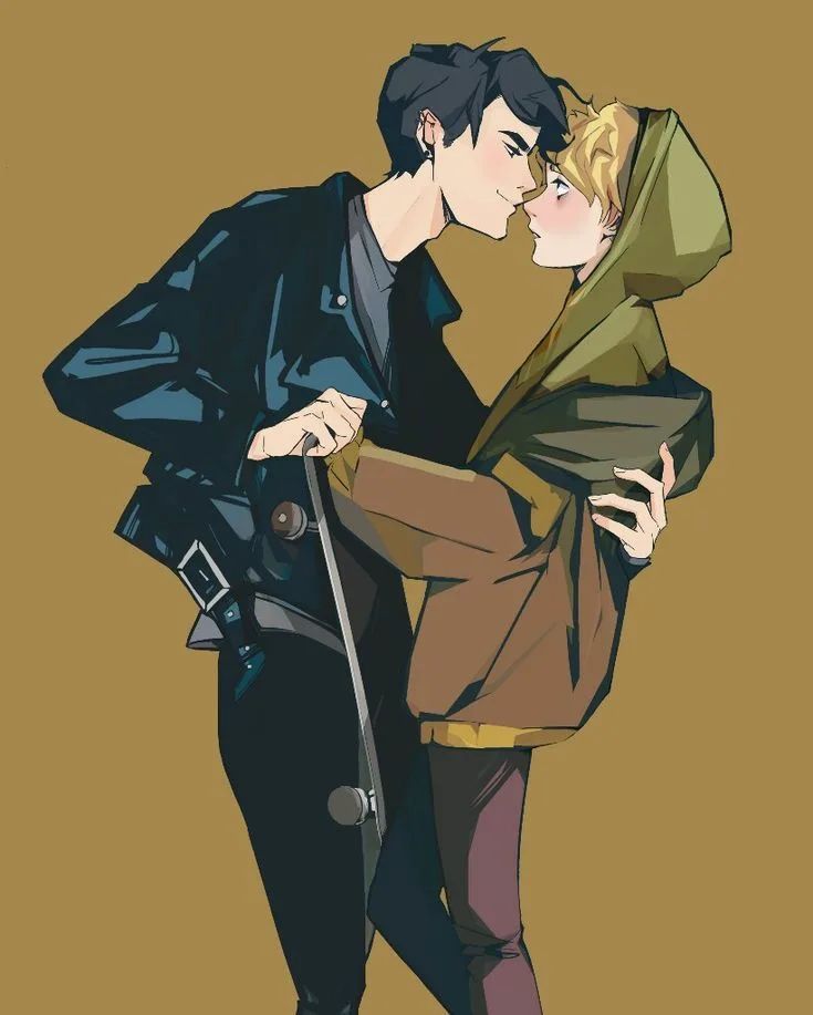 Fanart of Southpark's Craig Tucker and Tweek. "Gotcha!" (2020) Artist: wolf-fram - https://www.deviantart.com/wolf-fram