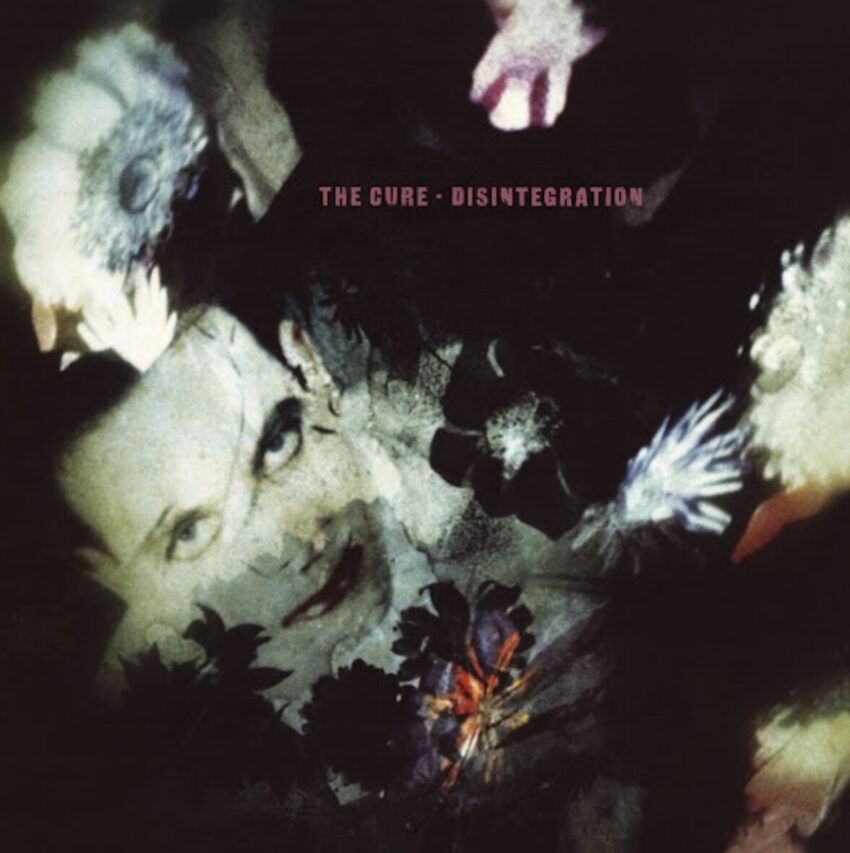 Cover art from The Cure's 1989 album "Disintegration"