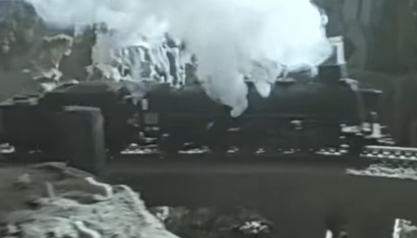 Video still from The KLF | "Last Train To Trancentral (Live From The Lost Continent)" (1991)