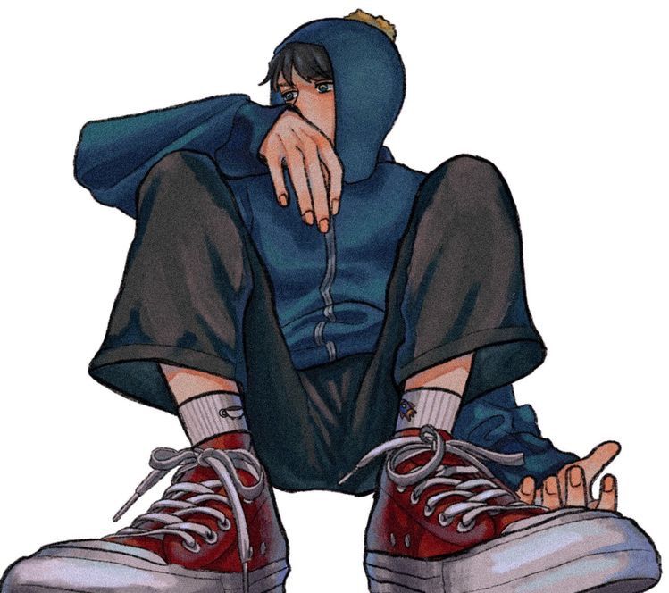 Fanart of Southpark's Craig Tucker. Artist: こんの nasanonco | https://x.com/nasanonco
