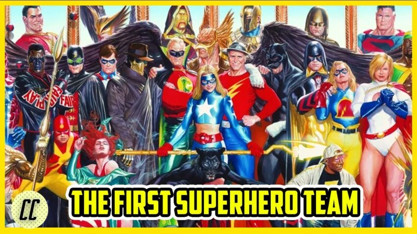 Thumnail image from Casually Comics's video "How The Justice Society Changed Comics Forever!"