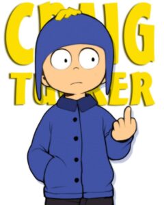 Fan art of South Park's Craig Tucker - Artist: Undetermined