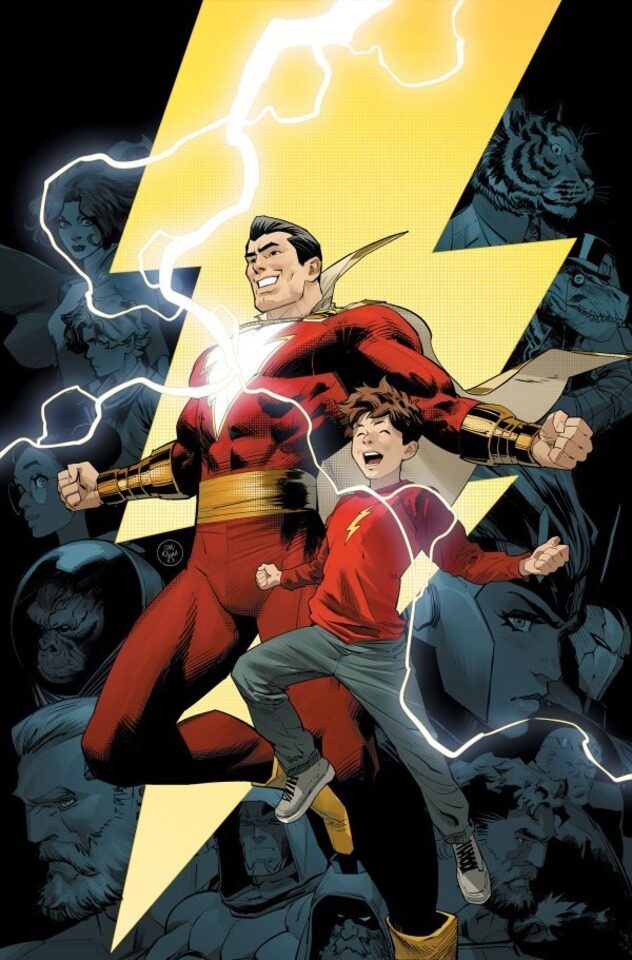 Captain Marvel and Billy Batson from the cover of Shazam! #5 November 7, 2023 | Art: Dan Mora