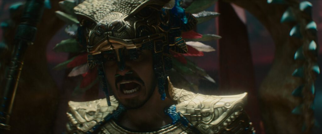 Fhd5fo5VEAAI5UI Image of Tenoch Huerta as the character Namor in 2022's "Black Panther: Wakanda Forever"