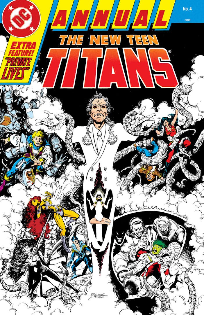 Cover from The New Teen Titans Annual #4 (Aug 17, 1988) Art by George Pérez