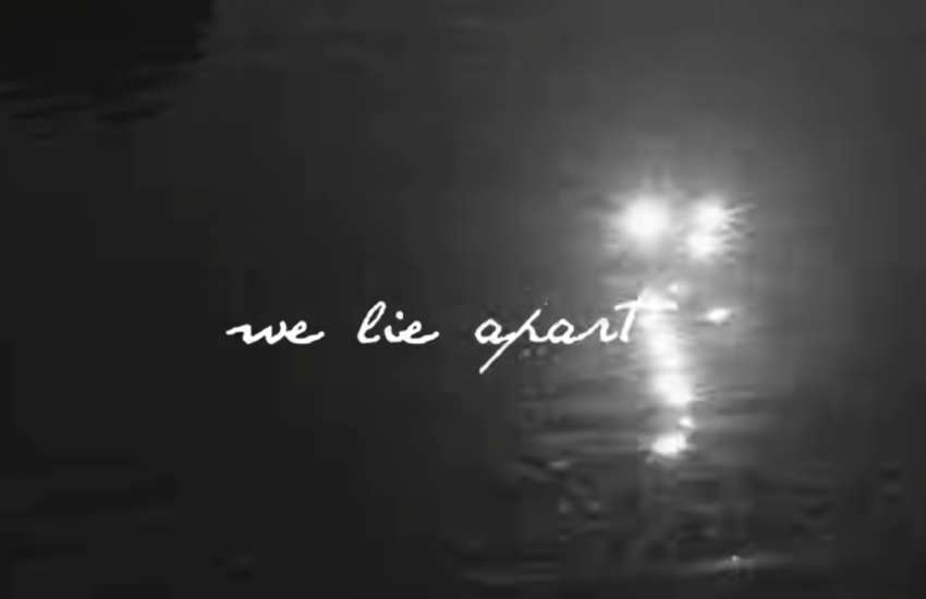 Video still from Adolescent Dreams' 2025 song "We Lie Apart"