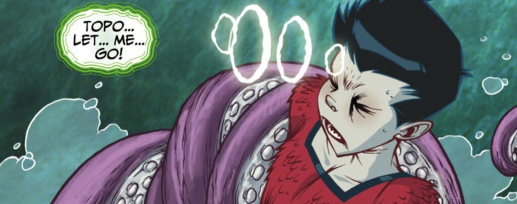 Aqualad (Garth) Art by Karl Kerschl from Teen Titans Year One #2 (Feb 6, 2008)