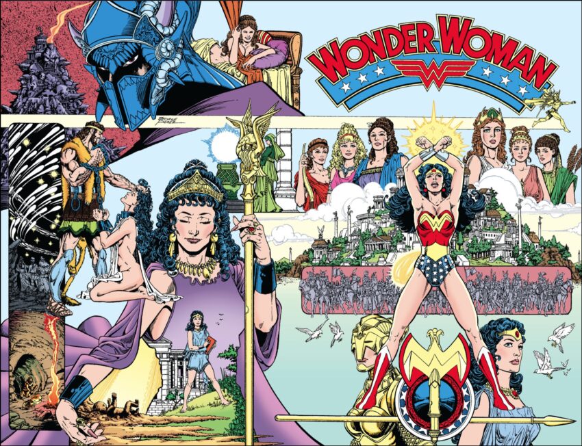 Cover from Wonder Woman #1 (Vol.2) (Oct 14, 1986) - Art by George Pérez
