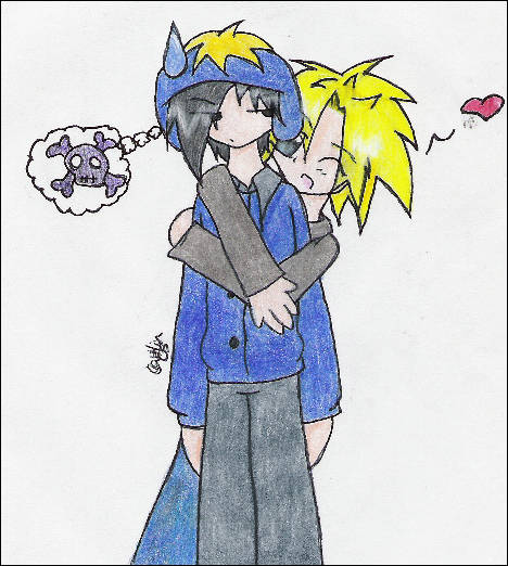 Fan art image of Tweek Tweek and Craig Tucker | Artist: TeamRocket | https://www.deviantart.com/teamrocket