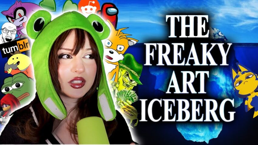 Thumbnail to Frankie Fey's "The Freakiest Internet Art Iceberg Explained [Part 1]" https://www.youtube.com/watch?v=5Bv13ZVbrio