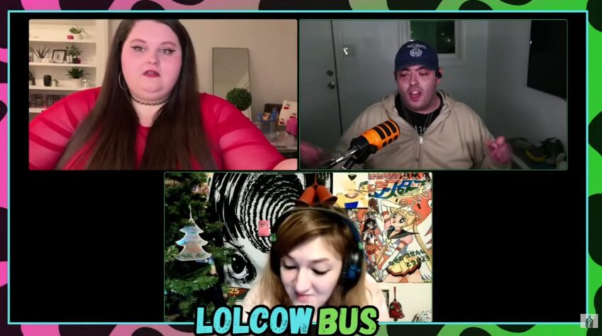 LOLCOWBus Live snippet of Amberlynn Reid