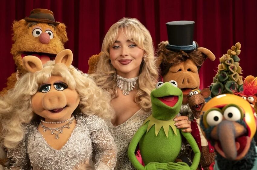 Image: Sabrina Carpenter guest stars in the new revival of The Muppet Show, alongside Miss Piggy, Kermit the Frog and friends. The show will be available for streaming on Disney+ on Feb. 4 and air on ABC that evening.